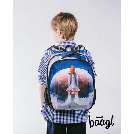 Školská aktovka Shelly Space Shuttle
