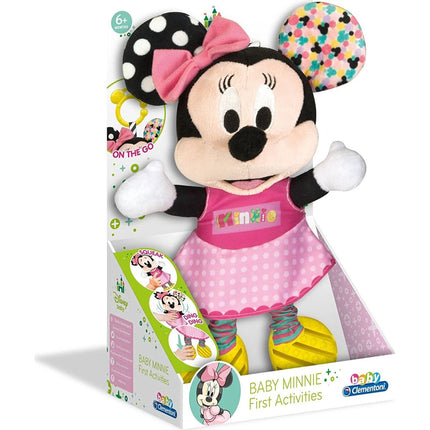 Baby Minnie plyšová so zvukmi a úchytom 25 cm