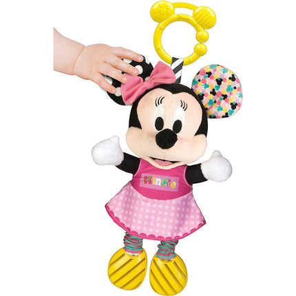 Baby Minnie plyšová so zvukmi a úchytom 25 cm