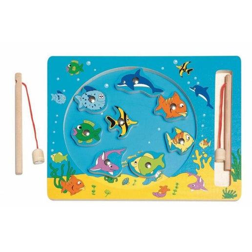 Kruh Rybolov magnetická hra