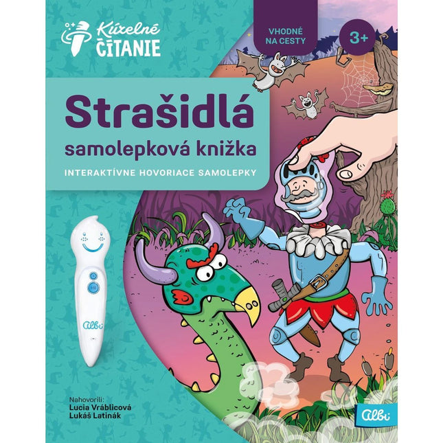 Kúzelné čítanie Samolepková knižka Strašidlá (slovenské vydanie)