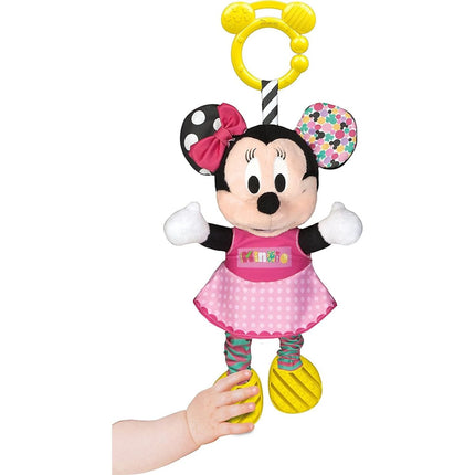 Baby Minnie plyšová so zvukmi a úchytom 25 cm